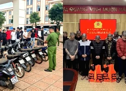 Khởi tố 20 đối tượng mang hung khí, phóng xe lạng lách gây rối trên Quốc lộ 10