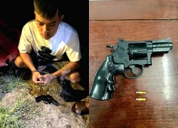Nam thanh niên bị khởi tố do mua súng đạn