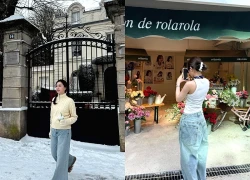 Quần jeans ống rộng trở thành lựa chọn quen thuộc trong tủ đồ của phái đẹp