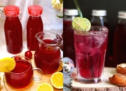 Uống nước lá tía tô pha chanh đúng cách, cơ thể nhẹ nhõm, đẹp da