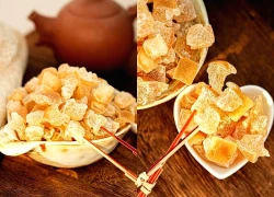 Vỏ bưởi làm theo cách này được thức quà "nhuận phế" cực ngon, khách đến chơi nhà Tết này ai cũng hỏi công thức