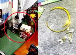 Bắt kẻ trộm tiền mừng cưới ở Tây Ninh