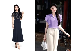 Biến trang phục đơn điệu trở nên dịu dàng nhờ áo cánh tiên