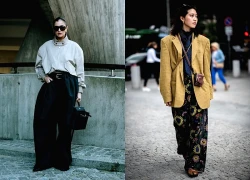 Quần ống rộng, thanh lịch thoải mái đi làm đi chơi đều đẹp