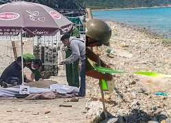 Điều tra vụ phát hiện đoạn chân người trên bờ biển ở Khánh Hòa
