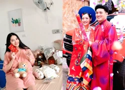 Hoa hậu Việt và chồng Phó giám đốc hơn 8 tuổi chào đón con đầu lòng