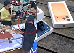 Nam thanh niên bịt mặt, giả vờ mua rồi cướp điện thoại iPhone 17 Pro Max