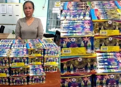 Người phụ nữ buôn pháo nổ ở TPHCM