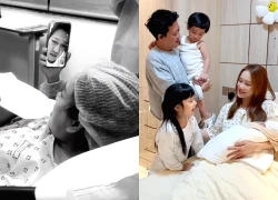 Nhã Phương tự vào viện sinh con khiến Trường Giang chỉ biết bật khóc