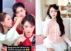 Sam 'đứng hình' vì gặp sự cố khi livestream, phải nhờ Xoài Non 'giải vây' ngay lập tức