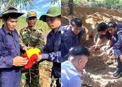 Tìm thấy 11 hài cốt liệt sĩ tại Campuchia cùng nhiều di vật