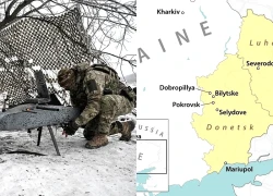 Ukraine "bắt bài" chiến thuật của Nga trên mặt trận nóng nhất