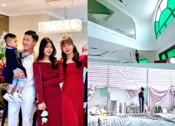 Vợ chồng Mạnh Trường hé lộ bên trong căn biệt thự thông tầng sang chảnh