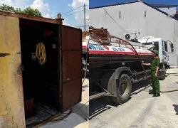 Chủ cơ sở phế liệu mua dầu của tài xế, tích trữ hàng nghìn lít để bán lại