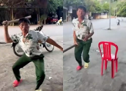 Danh tính người cầm điếu cày đuổi đánh nam thanh niên ở Ninh Bình