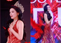Hoa hậu Kỳ Duyên công khai tình cảm với Thiên Ân trong màn final walk độc lạ nhất Vbiz!