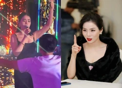 Lệ Quyên đang hát bị đàn ông lạ ở Đức nhào lên sân khấu, bức xúc nói 5 chữ