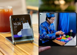 Lộ diện smartphone gập rộng đầu tiên của Motorola