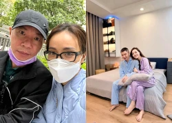 Vợ Công Lý công khai ảnh chồng xuất viện, mong ước được đi du lịch