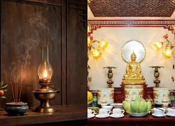 Vì sao người xưa đặt đèn dầu trên bàn thờ, còn thường xuyên phải thắp sáng?