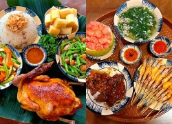6 mâm cơm gia đình đủ vị, của mẹ đảm 'đi làm về muộn vẫn cố nấu cơm nhà'