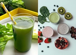 7 loại sinh tố hỗ trợ giảm mỡ bụng hiệu quả