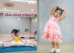 Bé Lisa - con gái út nhà Khánh Thi Phan Hiển mới 3 tuổi đã học ballet, ép dẻo điệu nghệ đến mức cô giáo dạy múa cũng bất ngờ