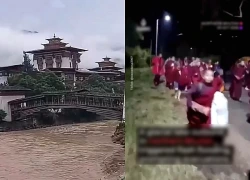 Hồ băng Himalaya vỡ, lũ quét đổ xuống Bhutan, người dân sơ tán trong đêm