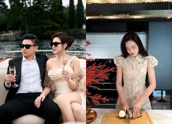 Hoa hậu Đỗ Thị Hà sau kết hôn: Chăm vào bếp, chồng doanh nhân cưng chiều