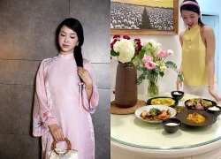 Mâm cơm nhà của người đẹp miền Tây lấy chồng Tiến sĩ, đám cưới đeo 13 cây vàng