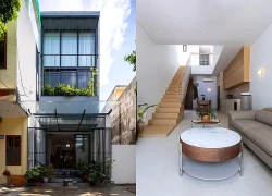 Ngôi nhà 66m thiết kế lệch tầng để kết nối các không gian sinh hoạt