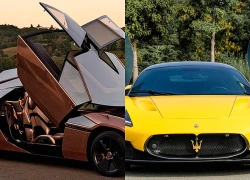 Ông bố đặt riêng 2 chiếc siêu xe Maserati cực độc, thân vỏ bằng đồng tặng 2 con