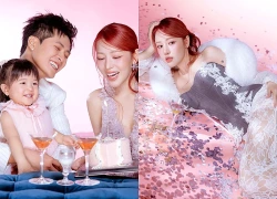 Gin Tuấn Kiệt và con gái mừng sinh nhật Puka