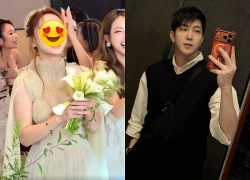Nghi vấn cô gái bắt hoa đám cưới Vương Anh Ole là bạn gái tin đồn của B Trần?
