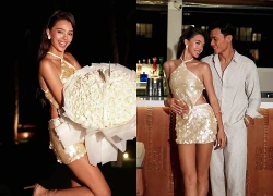 Bùi Tiến Dũng và vợ mẫu tây đôi lứa xứng đôi