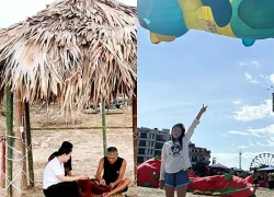 "Chạm" mùa biển vắng