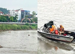 Hé lộ diễn biến vụ kiểm lâm viên mất tích trên sông Hồng