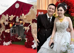 Không gian tiệc cưới của Hoài Lâm