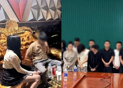 Kiểm tra quán karaoke ở Hưng Yên phát hiện 14 người dương tính ma túy