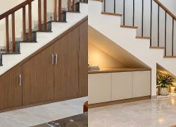 Tại sao ngày càng nhiều gia đình không còn đóng tủ kín gầm cầu thang? 2 cách xử lý mới thoáng mắt, tận dụng không gian tốt hơn