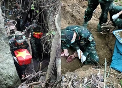 Tìm thấy 5 hài cốt liệt sĩ quân y hy sinh vì bom trên núi Hòn Tàu