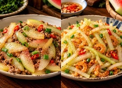 Tôi nghe chị đồng nghiệp xui mua ngay quả dưa hấu, ai ngờ nấu ra món vừa ngon lạ miệng lại rẻ bèo
