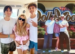 2 quý tử nhà Britney Spears hàn gắn với mẹ ruột, visual điển trai cao lớn hơn 1,90m gây chú ý