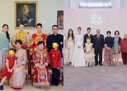 Ái nữ vua sòng bài Hà Siêu Hân bất ngờ khoe loạt ảnh đám cưới anh trai: Đại gia đình 4 thế hệ hội tụ, cô dâu đeo cả "núi" vàng