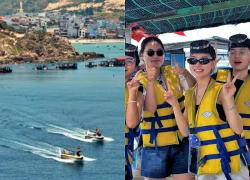 Du lịch Quy Nhơn, giới trẻ hào hứng check-in đáy biển cùng cờ Tổ quốc
