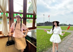 Mặc đẹp mỗi ngày với sơ mi phối chân váy ngắn