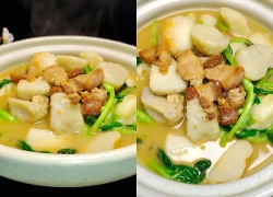 Món này rất dễ nấu và ngon tuyệt, với hương thơm đậm đà, nước dùng ngon đến nỗi bạn sẽ phải xin thêm cơm