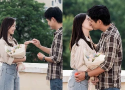 Nụ hôn của cặp đôi Khánh và Phương ở kết phim "Mùa hè năm ấy" gây sốt