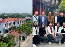 5 anh em ở Phú Thọ xây nhà quây quần trên đất 3.000m2, không tường rào ngăn cách