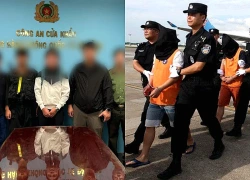 Bàn giao 4 đối tượng truy nã quốc tế cho cảnh sát Hàn Quốc và Mông Cổ